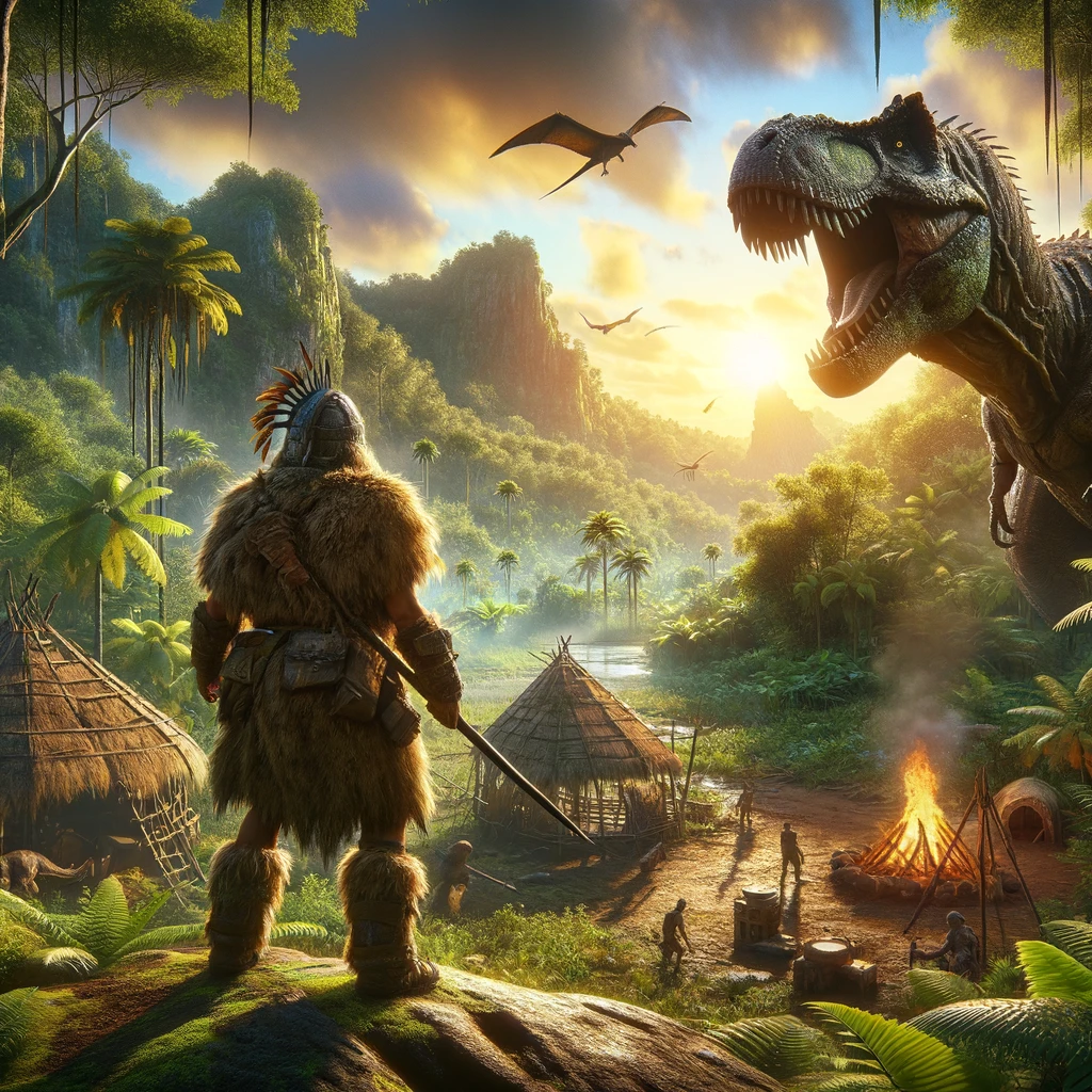 ARK: Survival Evolved Dinosaur World on 4Netplayers
