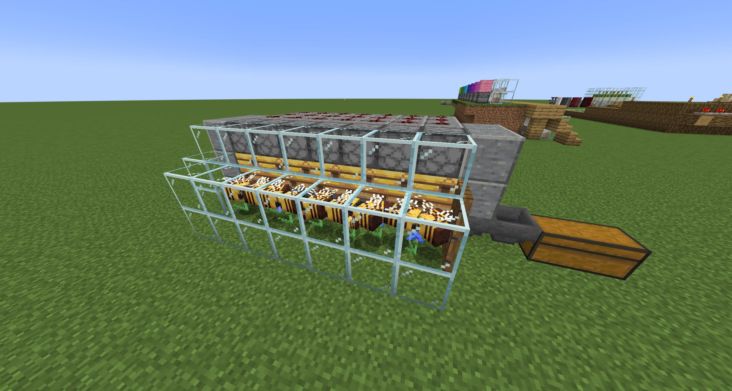 Minecraft Automatic Honey Farm 5