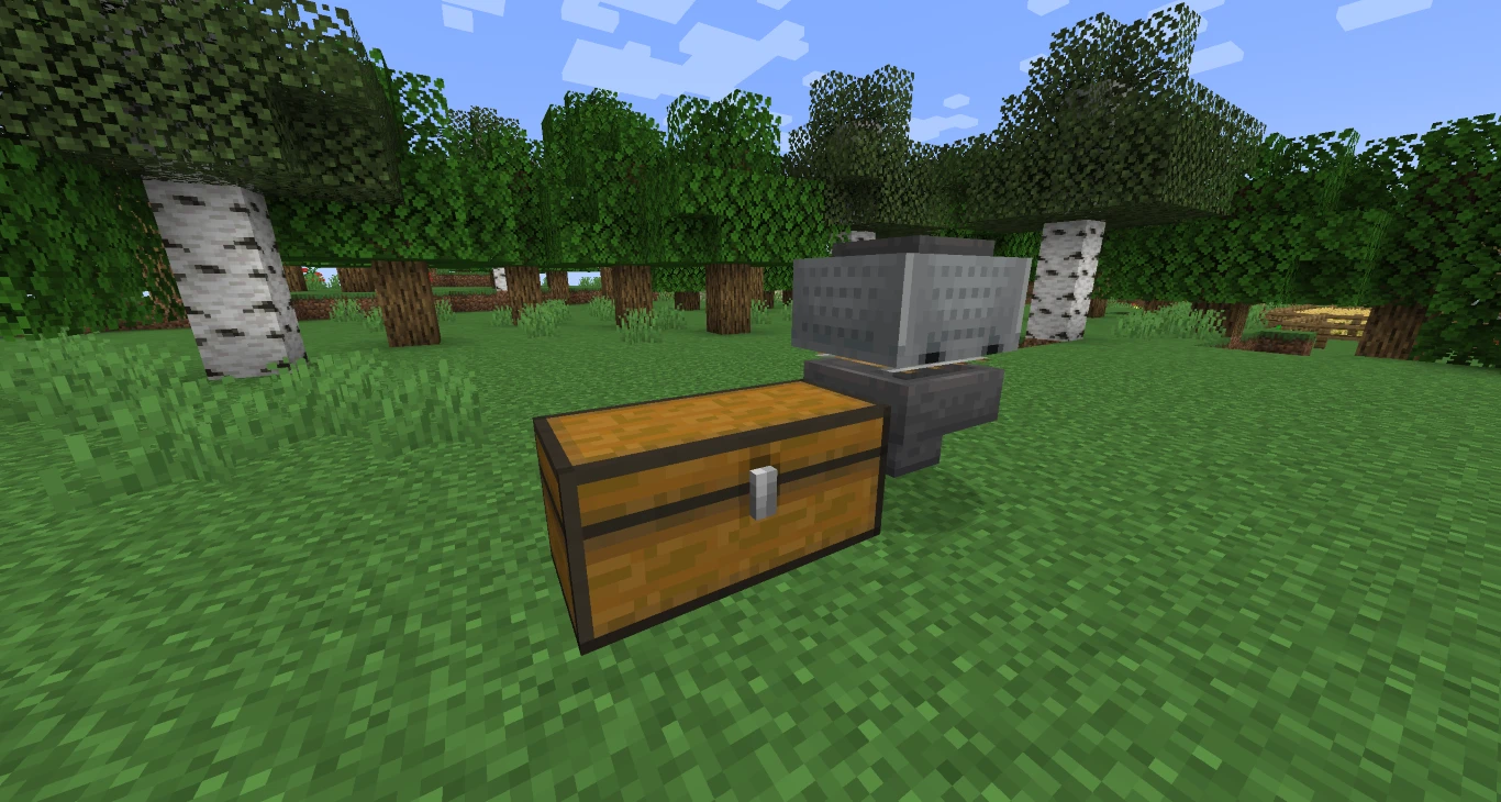 Fazenda Automática de Galinhas no Minecraft 3