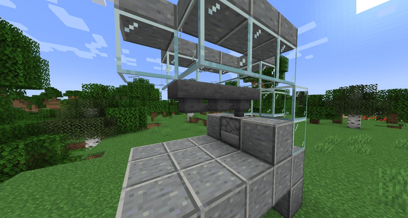 Minecraft Automatische Hühnerfarm 5