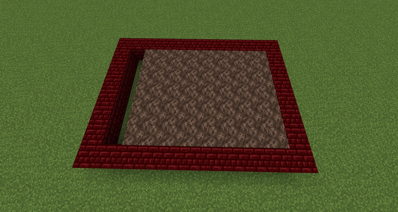 Minecraft Automatic Nether Wart Farm 3