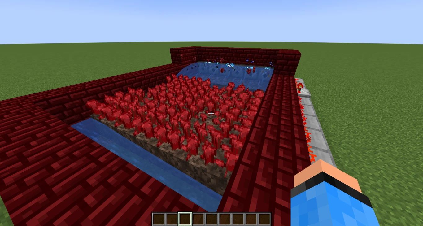 Minecraft Automatic Nether Wart Farm 7