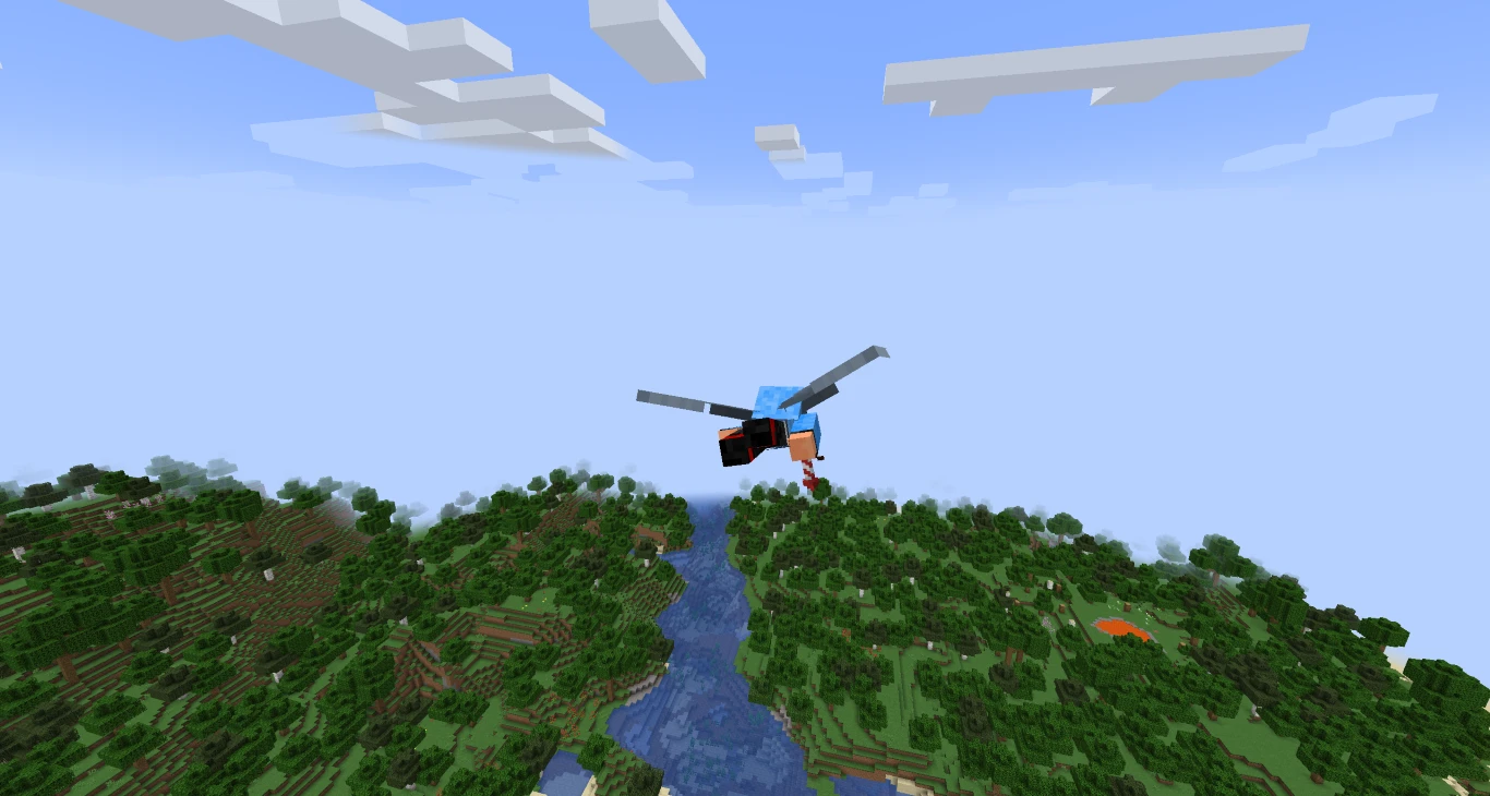 Minecraft Automatische Feuerwerksraketenfarm 3