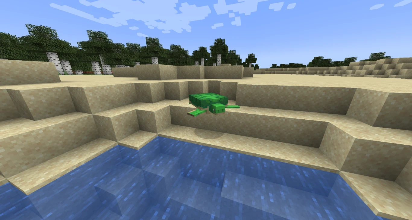 Minecraft Ferme à tortues automatique 1