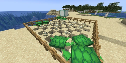 Minecraft: Construye una granja automática de tortugas – Caparazones para cascos y pociones