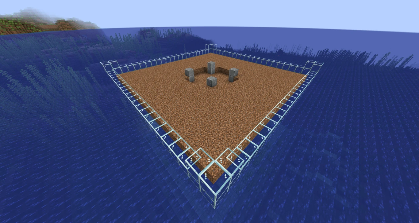 Minecraft Granja automática de linternas marinas 6