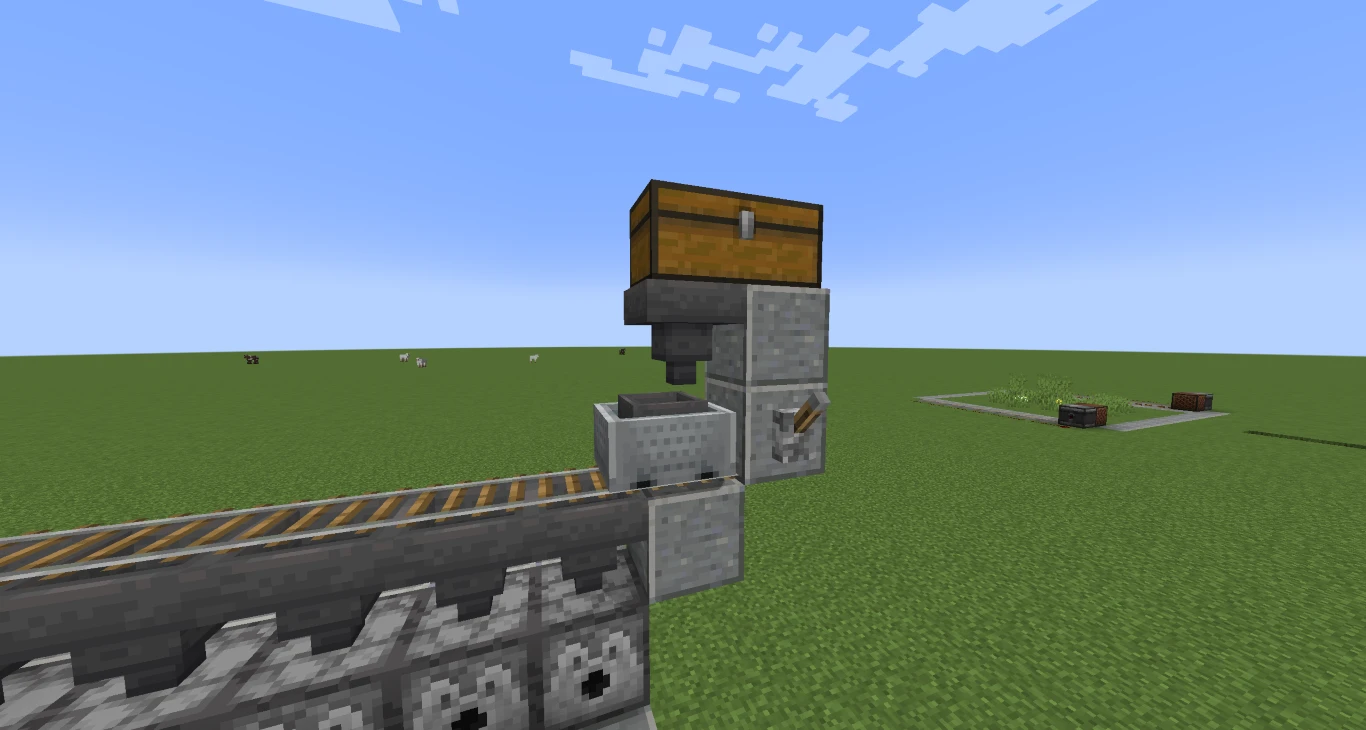 Minecraft Automatische Ton Farm 8