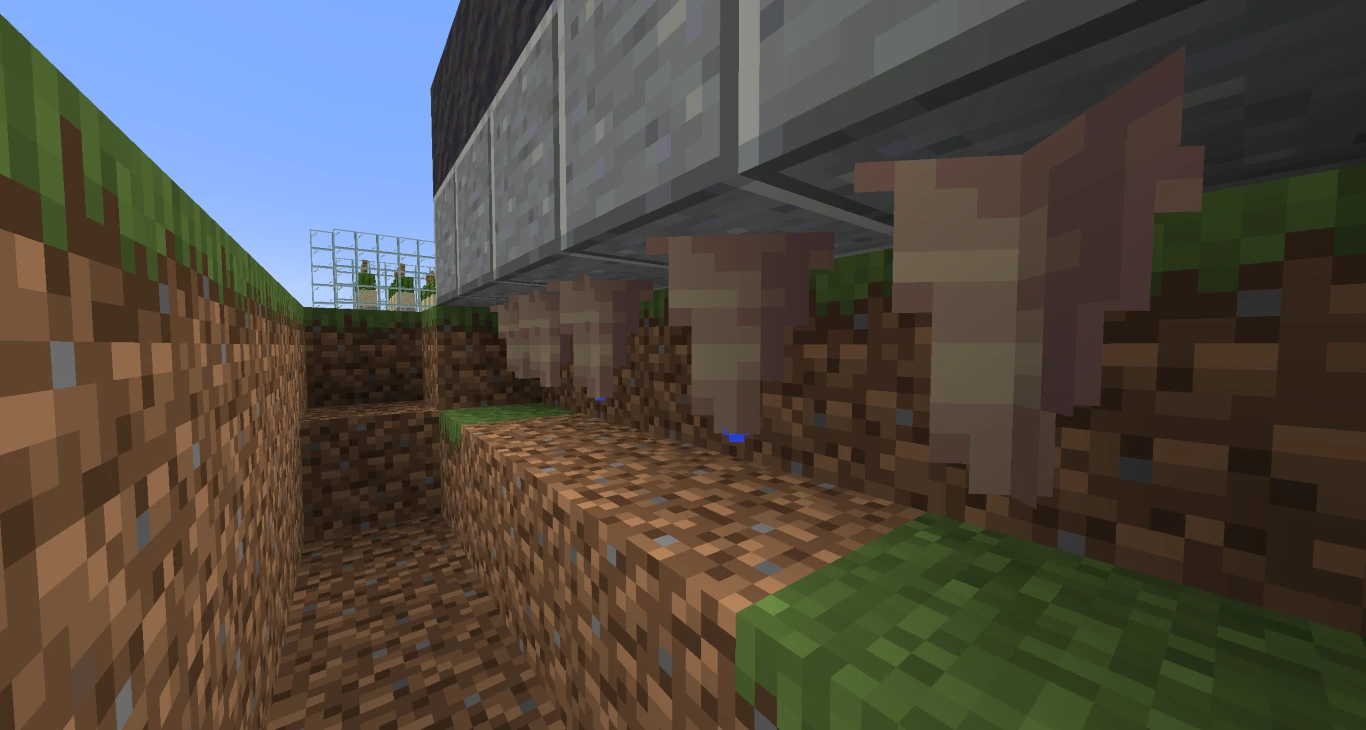 Minecraft Automatic Clay Farm 9