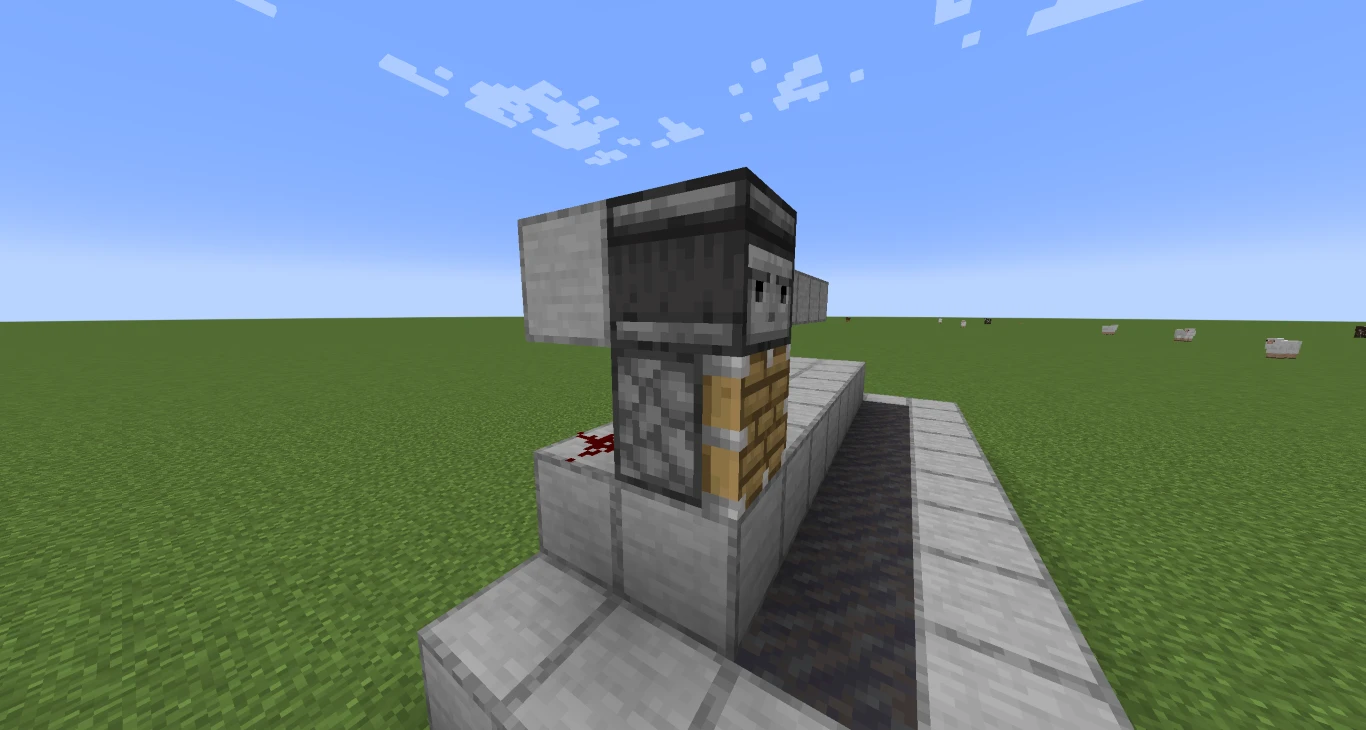 Minecraft Automatic Sugar Cane Farm Observer