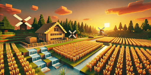 How to Build an Automatic Wheat Farm