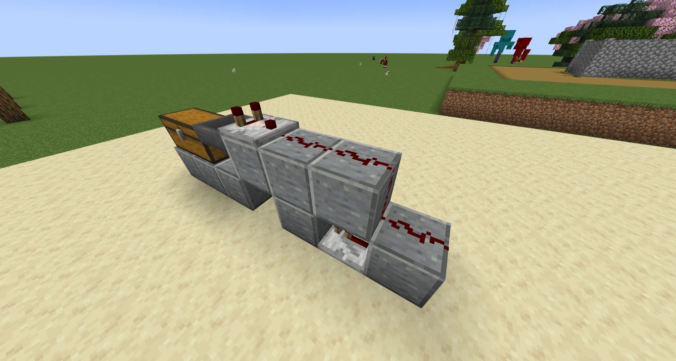 Minecraft Automatisches Lagersystem 2