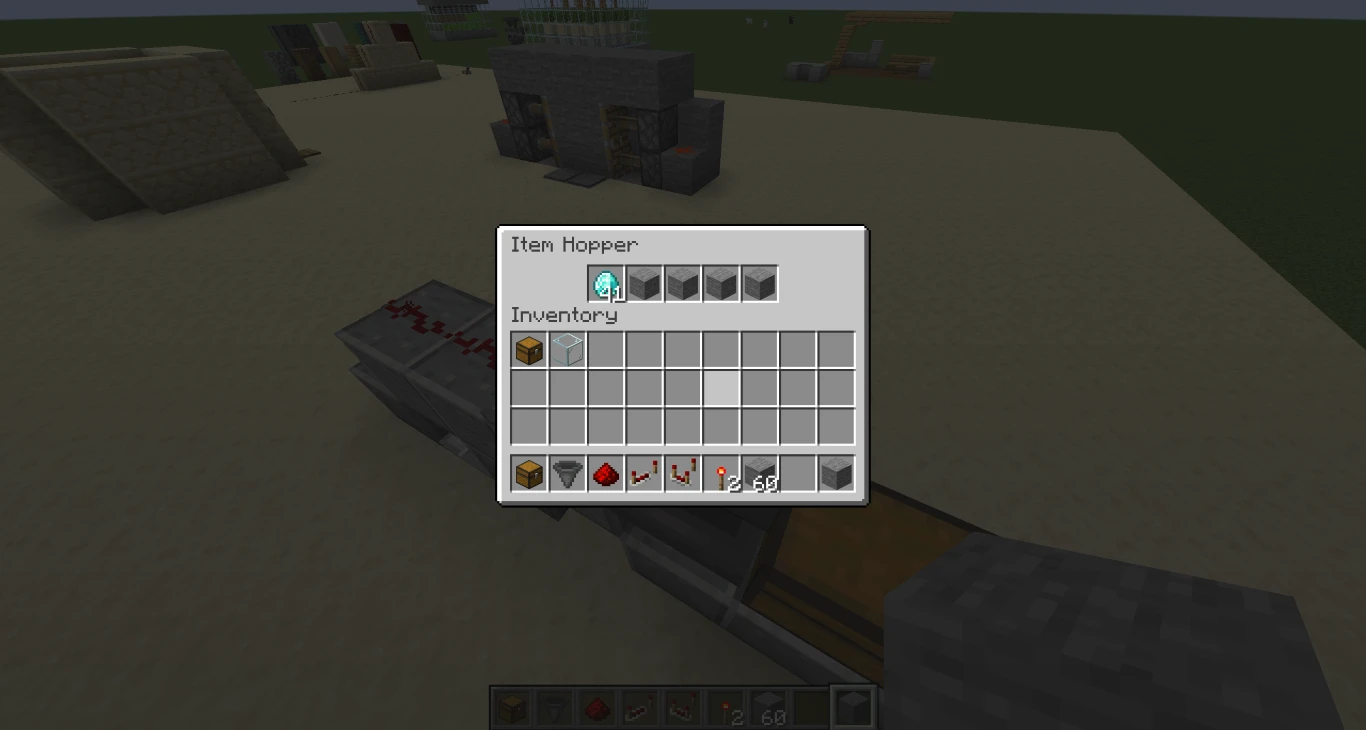 Minecraft Automatisches Lagersystem 4