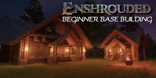 Enshrouded: Build a starter house with workbench and Flame Altar