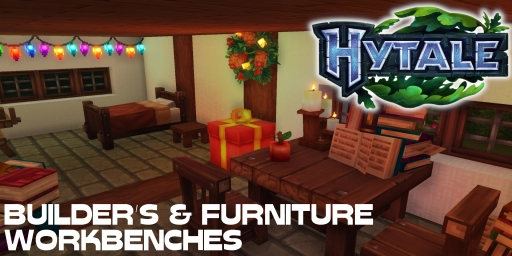 Hytale Furniture & Builder's Workbench: mobili, blocchi, illuminazione