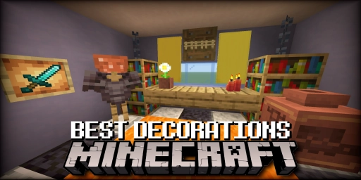 Minecraft Dekorationen: Beste Items, Fundorte und Farmen