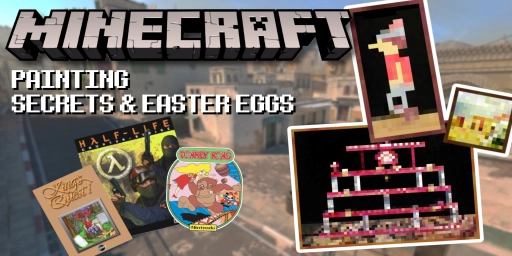 Tableaux Minecraft : toutes les images, tailles et easter eggs expliqués
