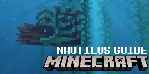Guia do Nautilus no Minecraft: onde encontrar, domesticar, montar e armaduras