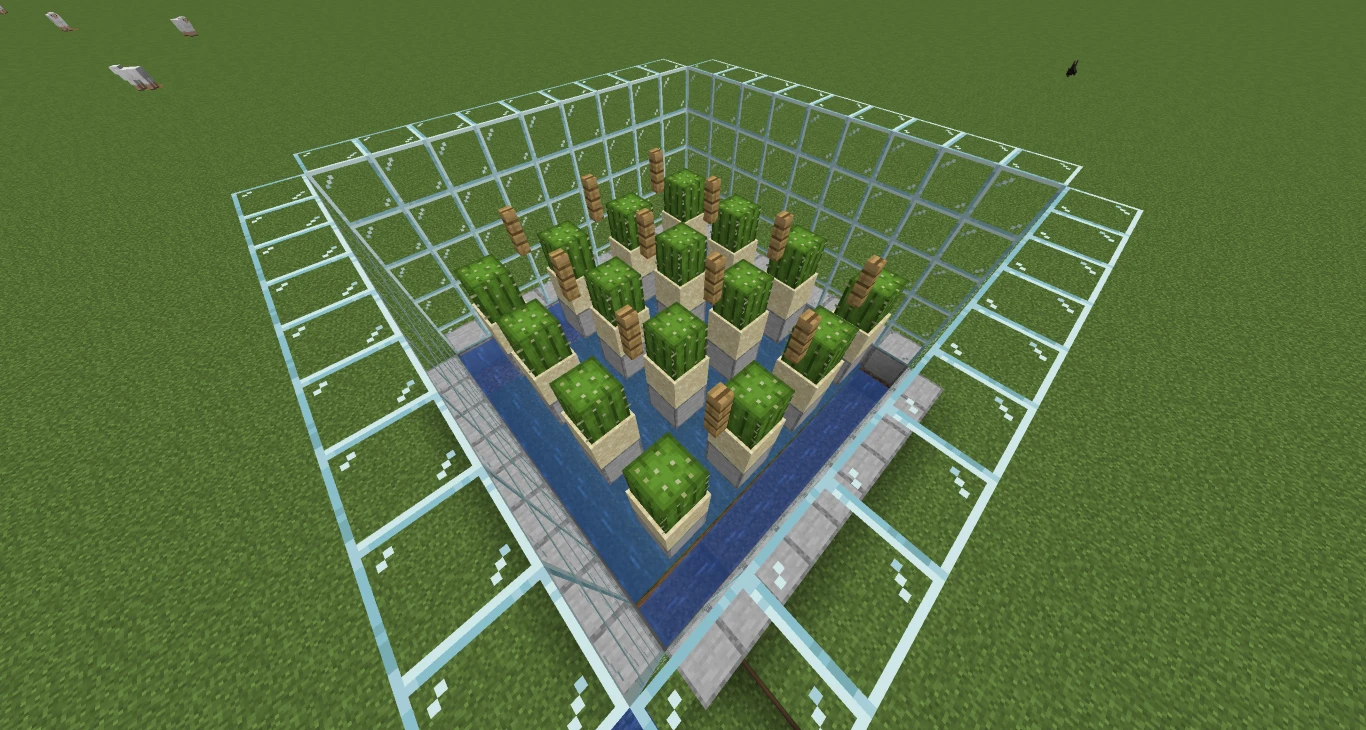 Minecraft Farm di Cactus