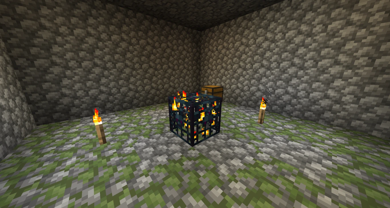 Minecraft Spawner Fælde