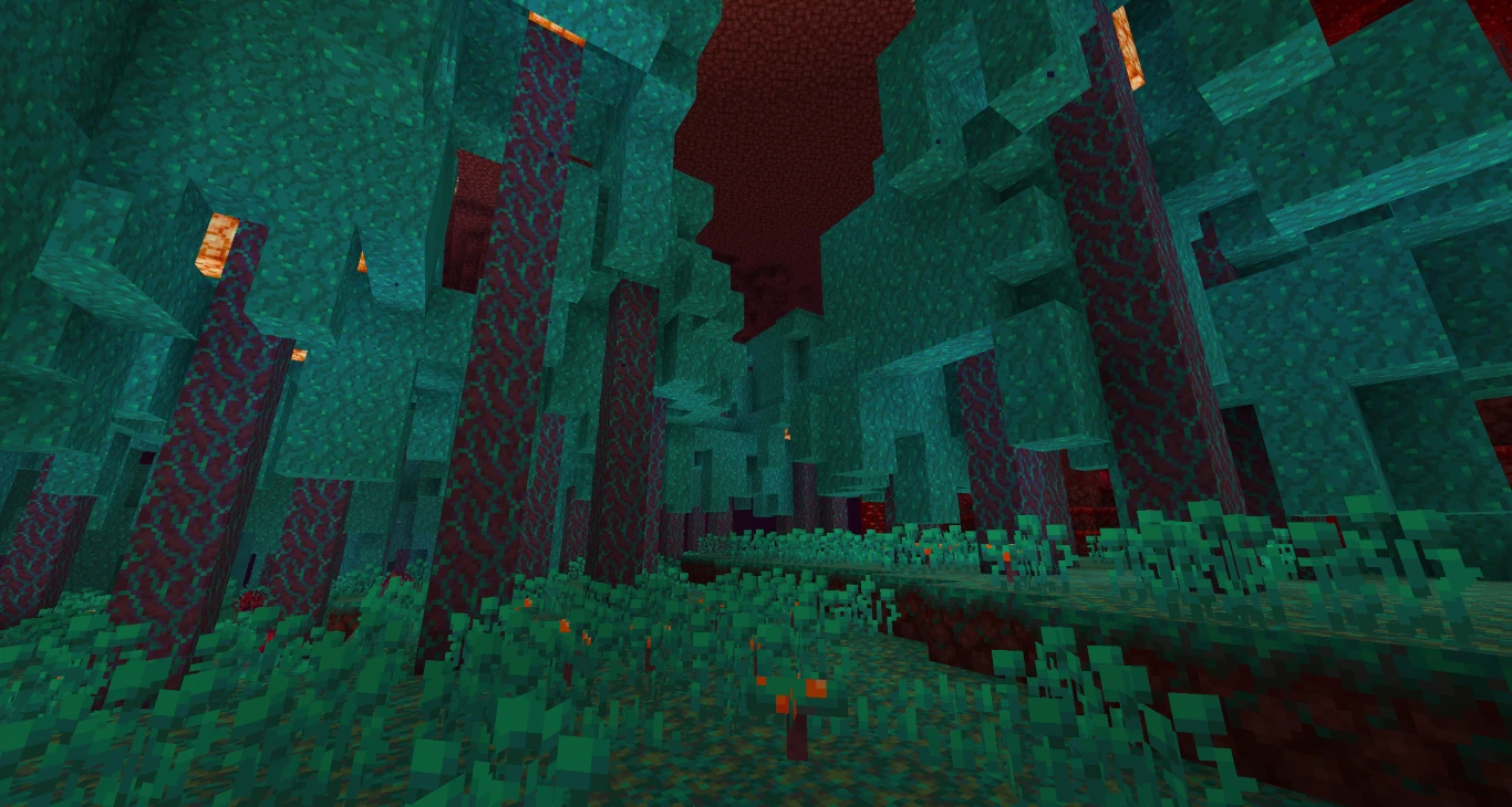 Foresta Distorta di Minecraft