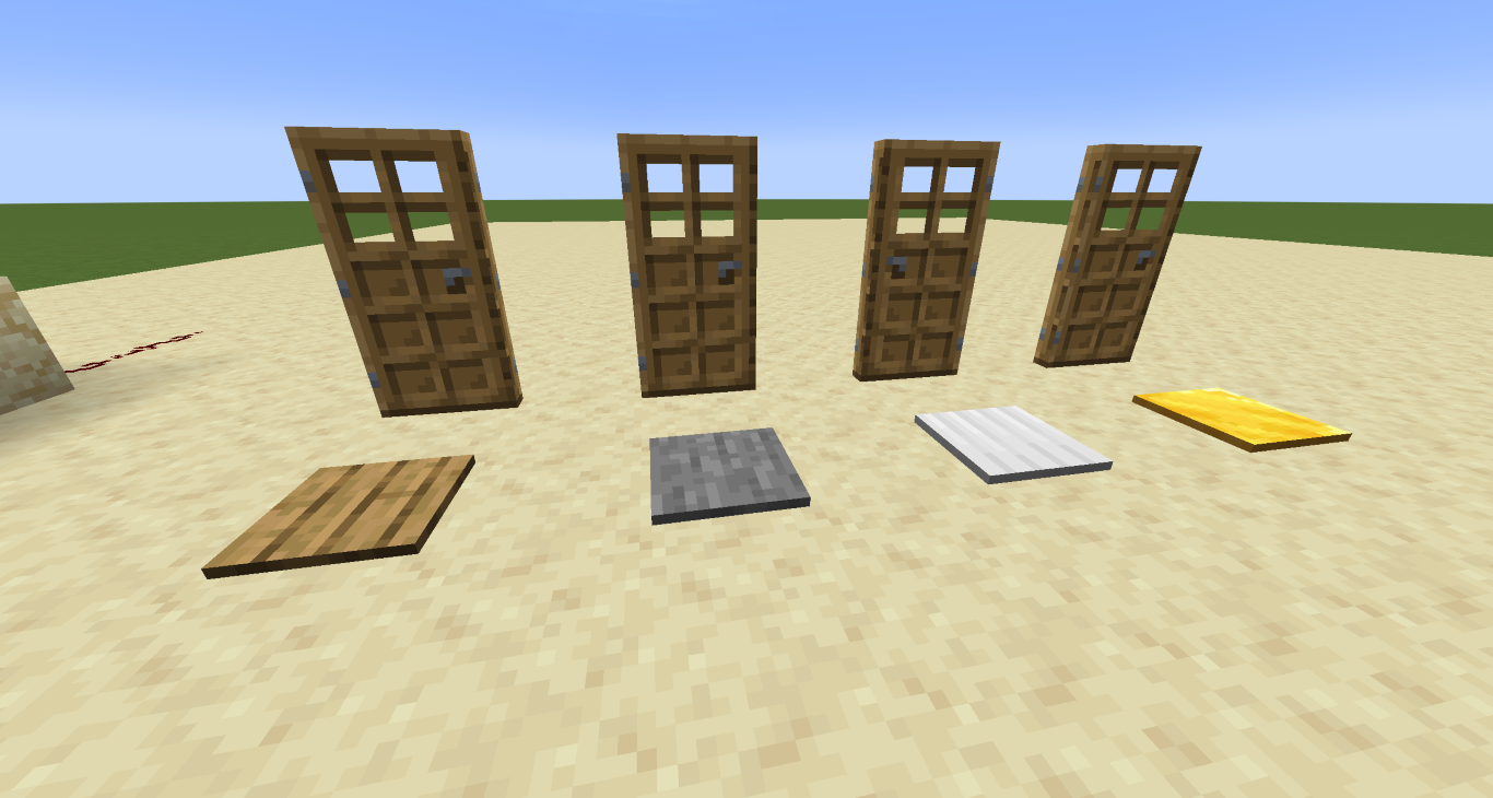 Minecraft Druckplatten