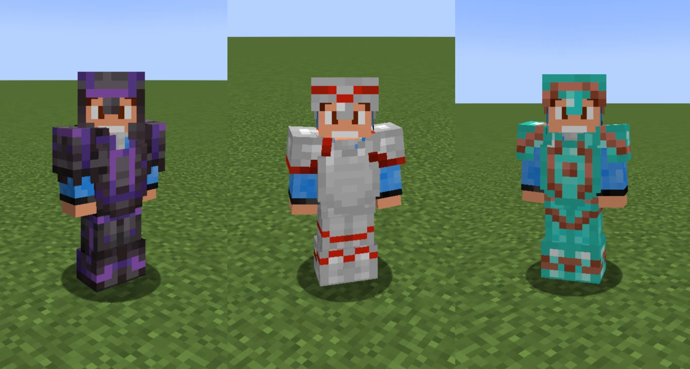 Armature, incantesimi e supporti per armature di Minecraft 5